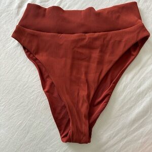Aerie high waisted bikini bottoms